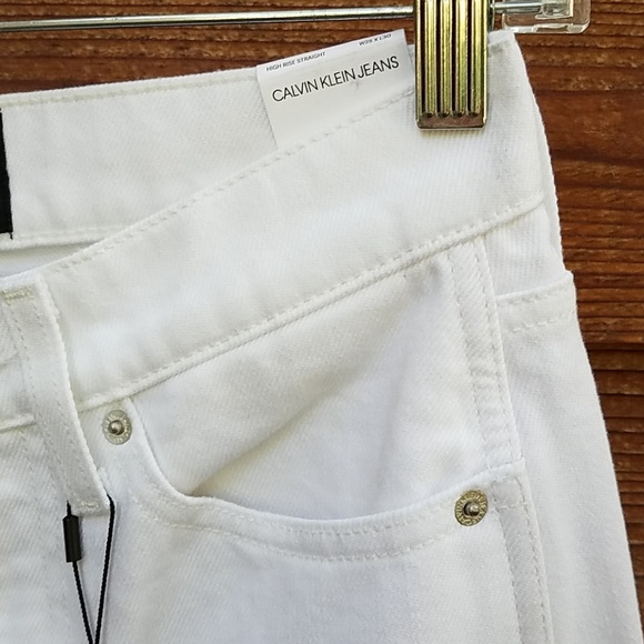 Calvin Klein Andy Warhol white jeans 25 - Picture 6 of 7